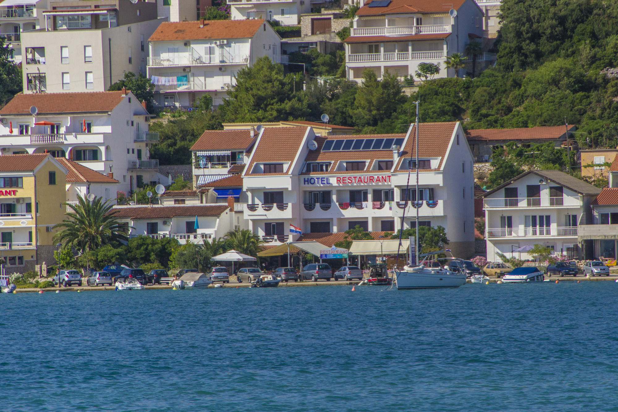 Hotel Plava Laguna Tisno Exterior foto